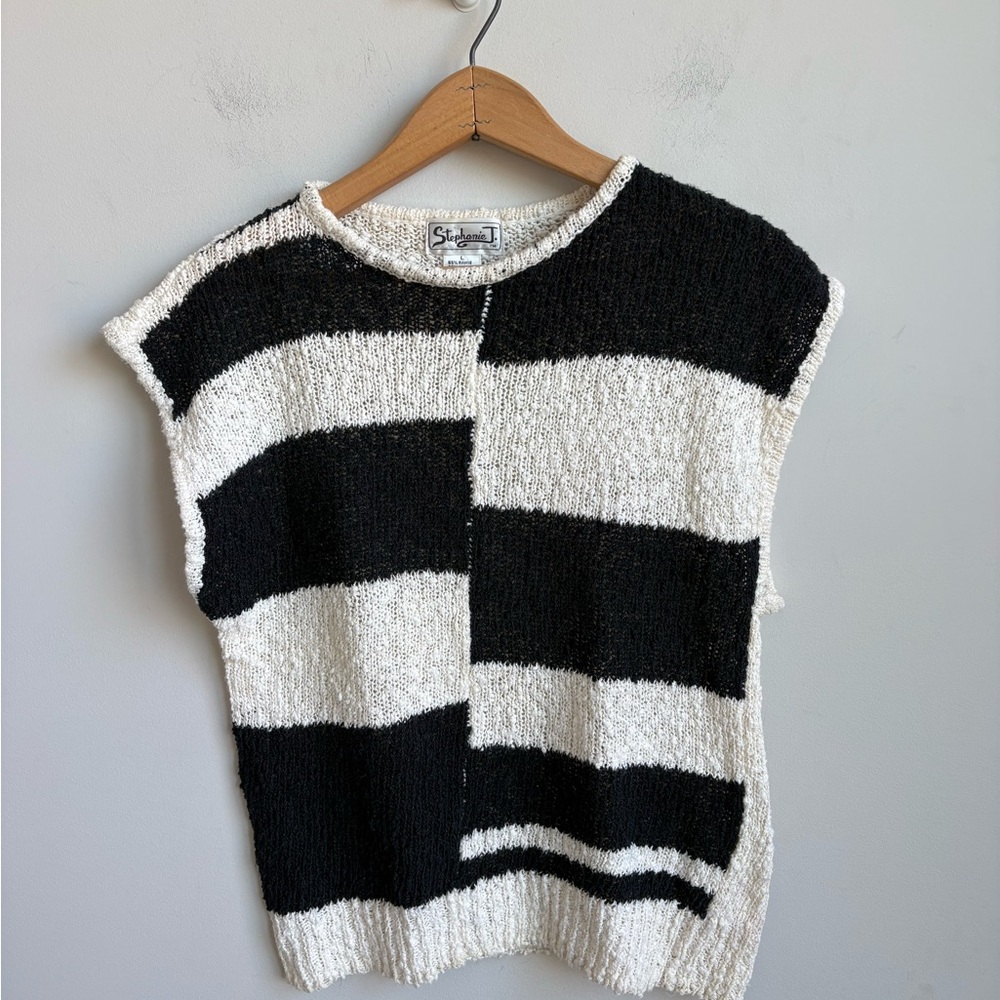 Vintage 90s Stephanie J. Knit Top Size Large - Picture 8 of 8